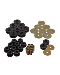 Energy Suspension 84-88 Toyota 4-Runner Black Body Cab Mount Set - 8.4102G