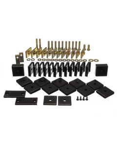 Energy Suspension Toy Land Cruiser Bodymount Set - Black - 8.4104G