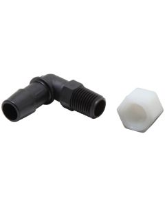 K&N Air Filter Vent Kit - White - 90 Degree Plastic 0.50in Flange 1.75in H 1.75in L - 85-1120