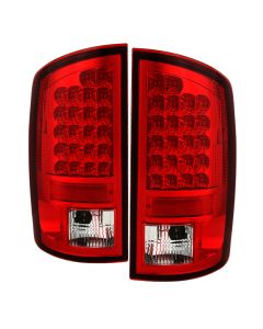 Spyder Dodge Ram 07-08 1500/Ram 07-09 2500/3500 LED Tail Lights Red Clear ALT-YD-DRAM06-LED-RC - 5002631