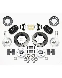 Wilwood Forged Dynalite Front Kit 11.00in Drilled 49-54 Chevy / 53-62 Corvette - 140-11811-D