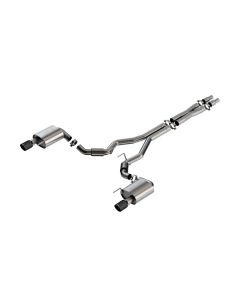 Borla 2024 Ford Mustang GT 5.0L V8 w/o Active Exhaust S-Type Cat-Back Exhaust System - Carbon Fiber - 140960CFBA