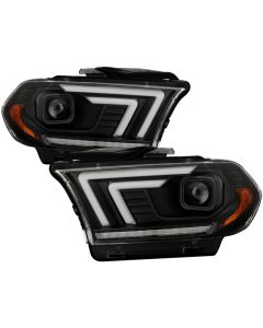 Spyder Dodge Durango 11-13 Halogen Model Only Projector Headlights - Black PRO-YD-DDU11SI-BK - 5088284