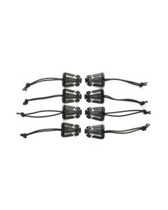 BuiltRight Industries Elastic Tech Panel Clips - 8pc Kit - 105008