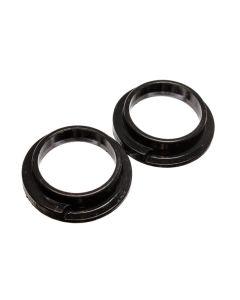 Energy Suspension Universal 3in ID 4 5/16in OD 1 1/8in H Black Coil Spring Isolators (2 per set) - 15.6103G