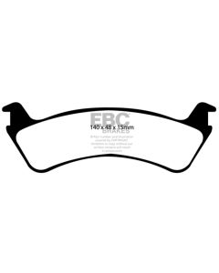 EBC 00-02 Ford Explorer Sport 4.0 2WD (Phenolic Pistons) Extra Duty Rear Brake Pads - ED91130