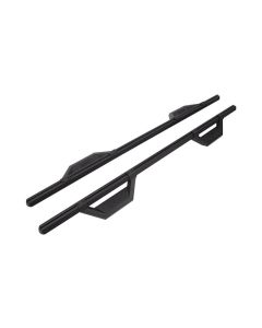 Deezee 99-23 Chevrolet/GMC/Dodge/Ford Full Size Truck Hex Cast -Super Cab Side Steps (Txt Blk) - DZ66311CTB