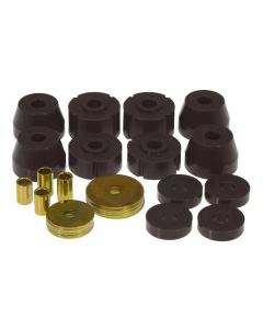 Prothane 72-85 Dodge Truck Body Mounts - Black - 4-102-BL