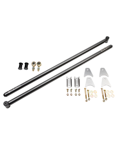 Wehrli 99-10 Ford / 94-22 RAM Univ RCLB/CCSB/ECSB 60in. Traction Bar Kit - WCFab Red - WCF100854-RED