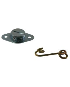 Moroso Quick Fastener - Self Ejecting - 5/16in x .400in - Steel - 10 Pack - 71440