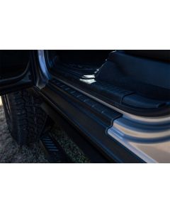Bushwacker 2021 Ford Bronco 2 Door Trail Armor Rocker Panel - Black - 14121