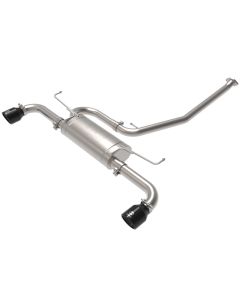 aFe POWER Takeda 19-21 Toyota RAV4 L4-2.5L 304SS CB Exhaust w/ Black Tips - 49-36053-B