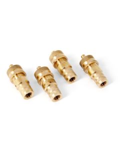 Rugged Ridge Tire Deflator Kit 4-Piece Brass - 15104.53