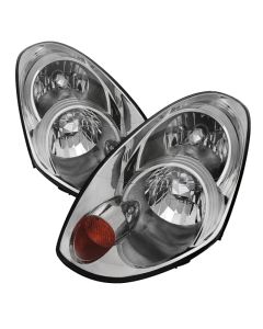 xTune Infiniti G35 05-06 Sedan Crystal Headlights Xenon/Hid Model Only Chrome HD-JH-IG354D-HID-C - 9023910