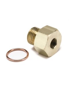 Autometer Metric Oil Pressure Adapter - 1/8in NPT to M16x1.5 - 2268