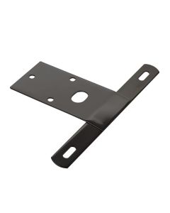 Omix License Plate Bracket Black- 76-86 CJ Models - 11136.03