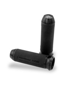 Performance Machine Handle Grip Set - Elite TBW - Black Ano - 0063-2028-B