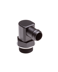 Chase Bays 10AN ORB to 5/8 Hose Barb 90 Deg Fitting - CB-10ANBARB-90/A