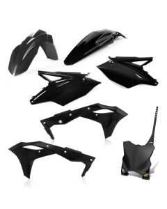 Cycra 17-20 Kawasaki KX250F 5-pc Replica Body Kit - Black - 1CYC-9419-12
