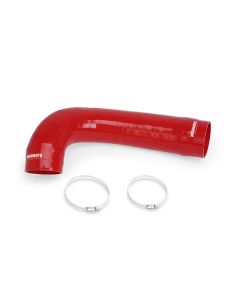 Mishimoto 2016+ Nissan Titan XD Silicone Induction Hose - Red - MMHOSE-XD-16IHRD