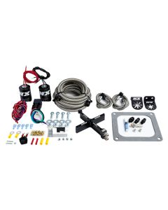 Nitrous Express 4500 Covert Crossbar Plate System Stage 6 50-300HP (w/o Bottle) - 63071-00