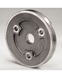 Moroso Chevrolet Small Block (w/Short Pump) Crankshaft Pulley - Single Groove - Cast Aluminum - 64050