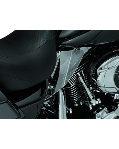 Kuryakyn Saddle Shields Heat Deflectors 08 Touring Smoke - 1196