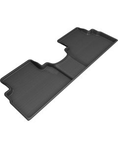 3D MAXpider 2019-2020 Hyundai Santa Fe Kagu 2nd Row Floormats - Black - L1HY09321509