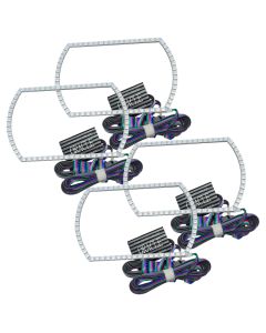 Oracle Chevy Silverado 07-13 Halo Kit Square Style - ColorSHIFT w/o Controller - 2358-334