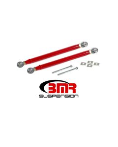 BMR 16-17 6th Gen Camaro Rear Double Adj. Rod Ends Toe Rods - Red - TR007R