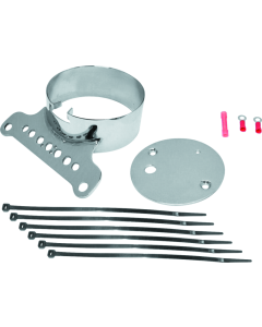 Bikers Choice 95-05 XL FXR Chrome Single Gauge Mount Replaces H-D 67053-95 - 482823
