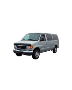 AVS 92-06 Ford E-150 Ventvisor In-Channel Window Deflectors 2pc - Smoke - 92077