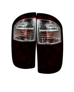 Xtune Toyota Tundra Double Cab 04-06 OEM Style Tail Lights Red Smoked ALT-JH-TTU04-OE-RSM - 9033384