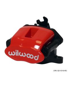 Wilwood Caliper-Combination Parking Brake-L/H-Red 41mm piston 1.00in Disc - 120-10110-RD