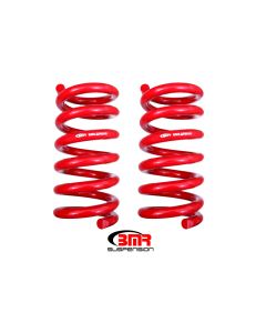 BMR 15-17 S550 Mustang Rear Handling Version Lowering Springs - Red - SP085R