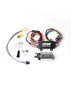 DeatschWerks DW440 440lph Brushless Fuel Pump Single/Dual Controller w/ Install Kit 08-14 Subaru WRX - 9-441-C102-0910