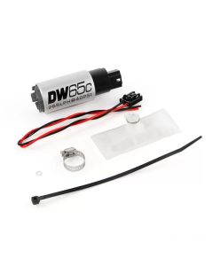DeatschWerks 88-91 BMW 325i DW65C 265lph Compact Fuel Pump w/ Install Kit (w/o Mounting Clips) - 9-651-1030