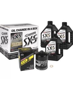 Maxima SxS Quick Change Kit 5W-50 Synthetic w/Black Filter - 90-189013