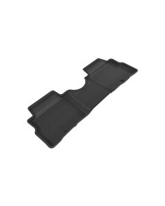 3D MAXpider 2011-2013 Kia Soul Kagu 2nd Row Floormats - Black - L1KA03321509