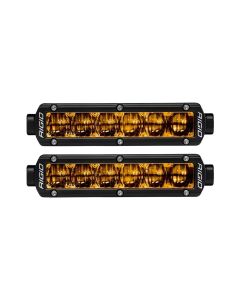 Rigid Industries 6in SR-Series Pro Dot / SAE Fog Lights (Pair) - Selective Yellow - 906704