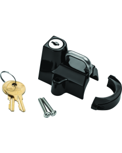 Kuryakyn Universal Helmet Lock 7/8-1-1/4 Black - 4618