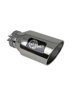 aFe Power Universal 5in Inlet 8in Outet MACH Force-XP Clamp-On Exhaust Tip - Polished - 49T50801-P15