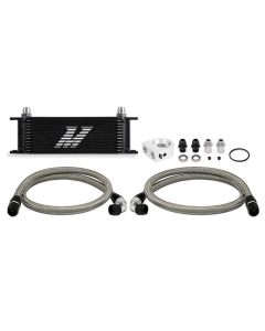 Mishimoto Universal 13 Row Oil Cooler Kit (Black) - MMOC-U13BK