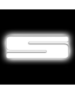 ORACLE Lighting Universal Illuminated LED Letter Badges - Matte Wht Surface Finish - S - 3140-S-001