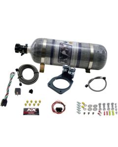 Nitrous Express 10-15 Chevrolet Camaro Nitrous Plate Kit (50-150HP) w/12lb Bottle - 20931-12