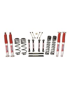 Skyjacker Jeep TJ/LJ 4in Dual Rate Long Travel Front/Rear Suspension Lift Kit w/ Nitro 8000 Shocks - TJ401BPNLT