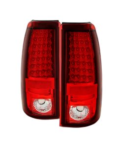 Spyder Chevy Silverado 1500 03-06 (Not Fit Stepside)LED Tail Lights Red Clear ALT-YD-CS03-LED-RC - 5001740