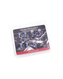Diode Dynamics 18-19 Mustang Stage 1 Mustang Interior LED Light Kit - Blue - DD0355