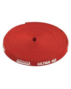 Moroso Insulated Spark Plug Wire Sleeve - Ultra 40 - 8.65mm - Red - 25ft Roll - 72013