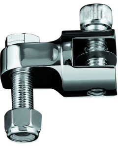 Kuryakyn 1-1/4in Stirrup Heel Rest Extenders Chrome - 8043